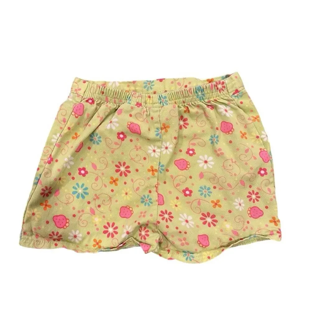Strawberry shortcake green shorts with